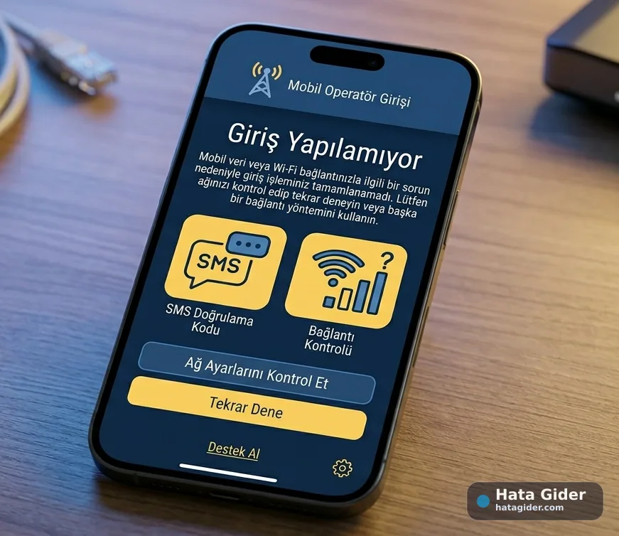 Turkcell Uygulaması Giriş Yapmıyor, SMS Kod Gelmiyor veya Ekranda Kalıyor görseli